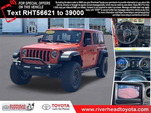 Used 2023 Jeep Wrangler Unlimited Willys Wheeler