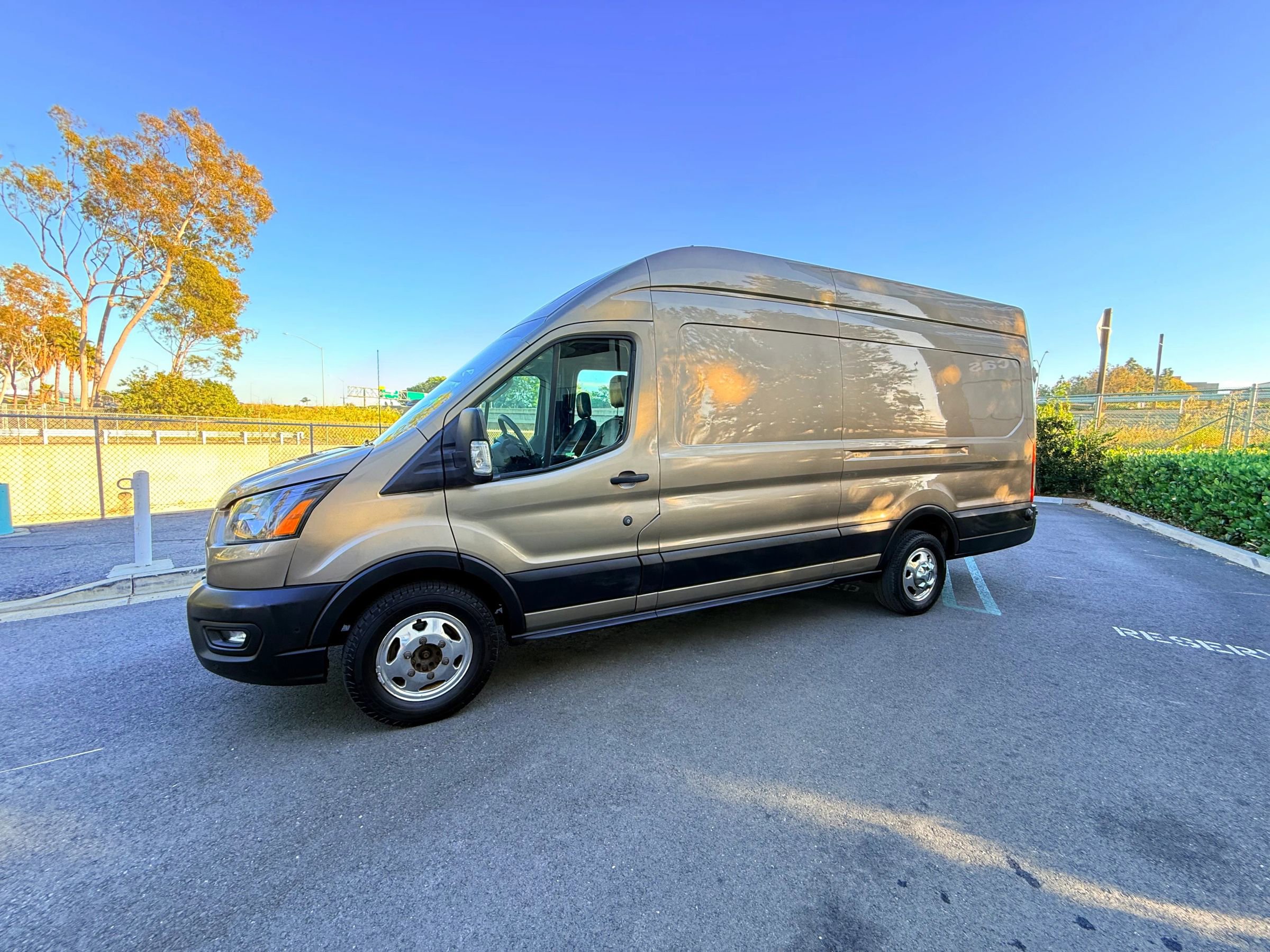 Used 2020 Ford Transit 350 148 High Roof Extended AWD image 2