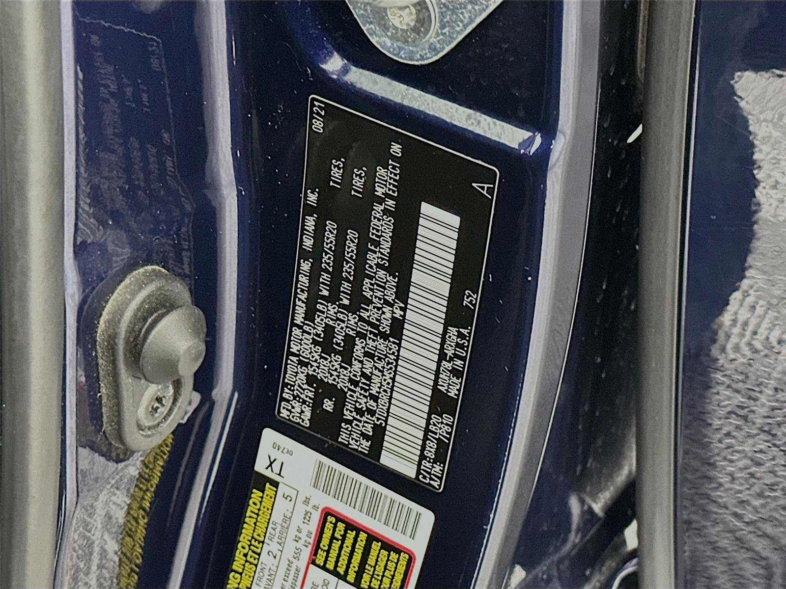 Certified 2021 Toyota Highlander Limited image 33