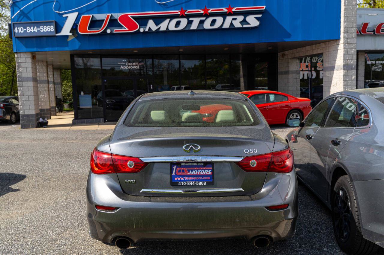 Used 2015 INFINITI Q50 Premium w/ Navigation Package AWD/4WD image 5