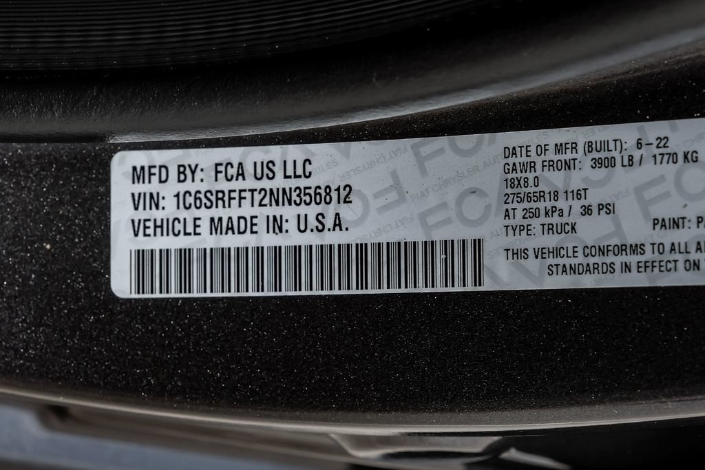 Used 2022 RAM 1500 Lone Star AWD/4WD image 62