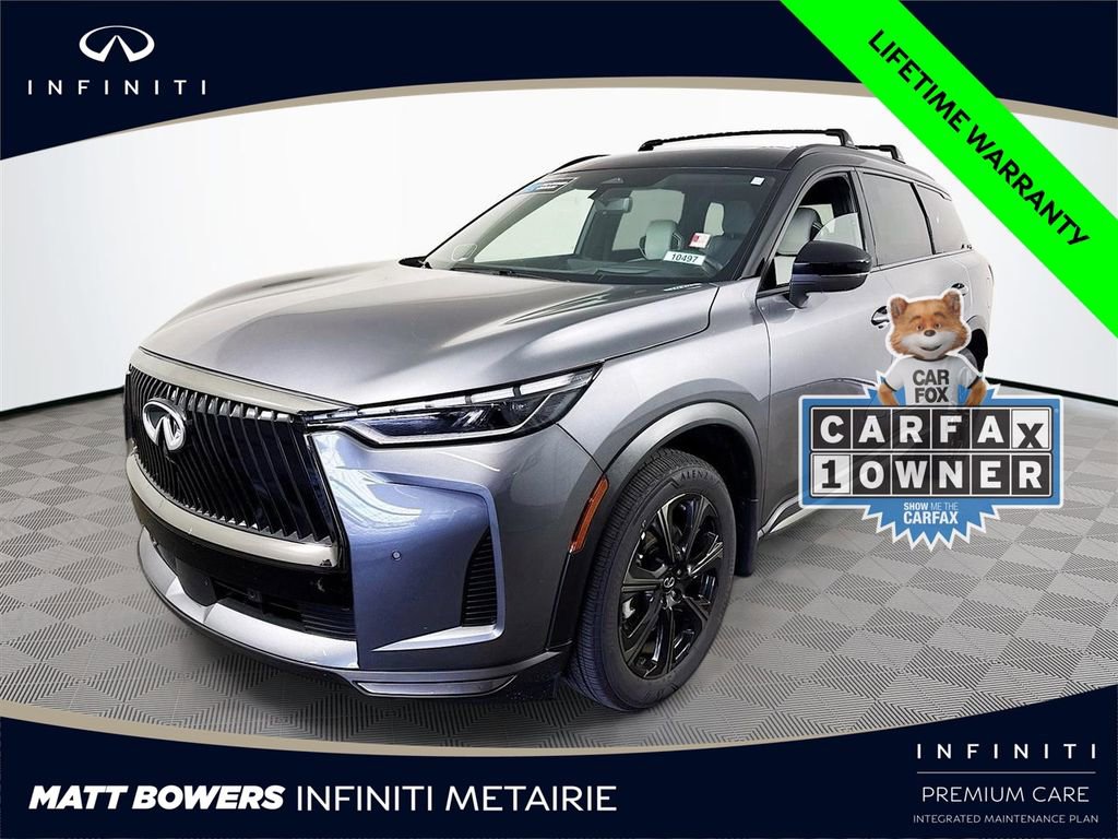 Certified 2026 INFINITI QX60 Autograph w/ Dark Cargo Package