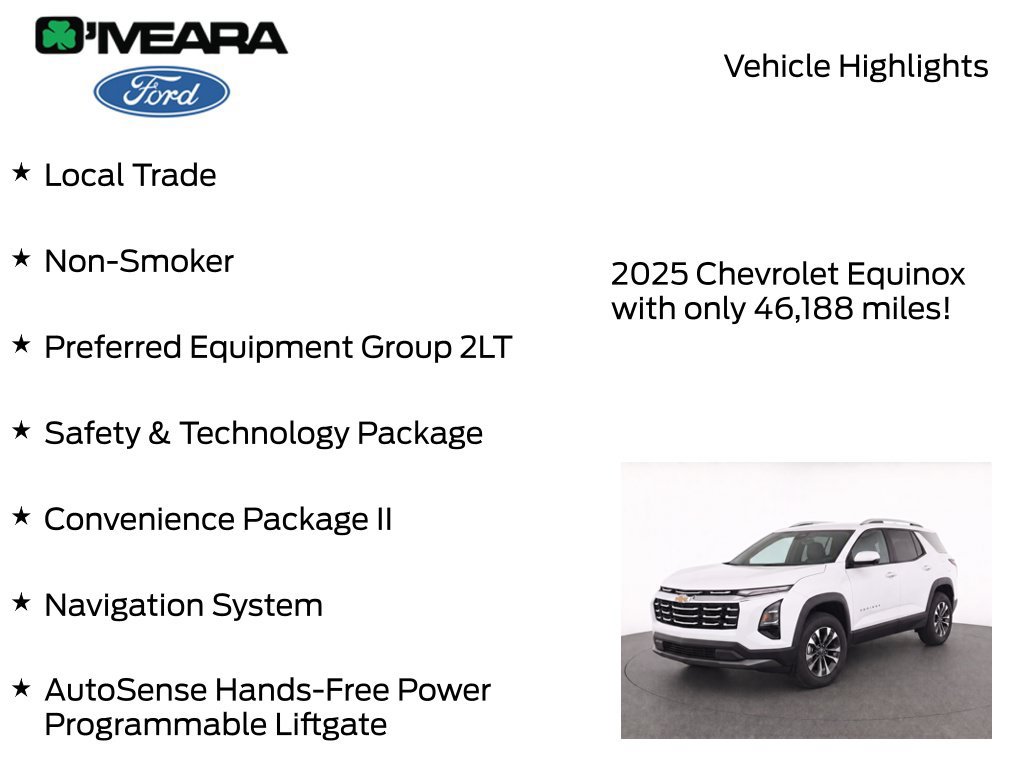 Used 2025 Chevrolet Equinox LT w/ Convenience Package II AWD/4WD image 8