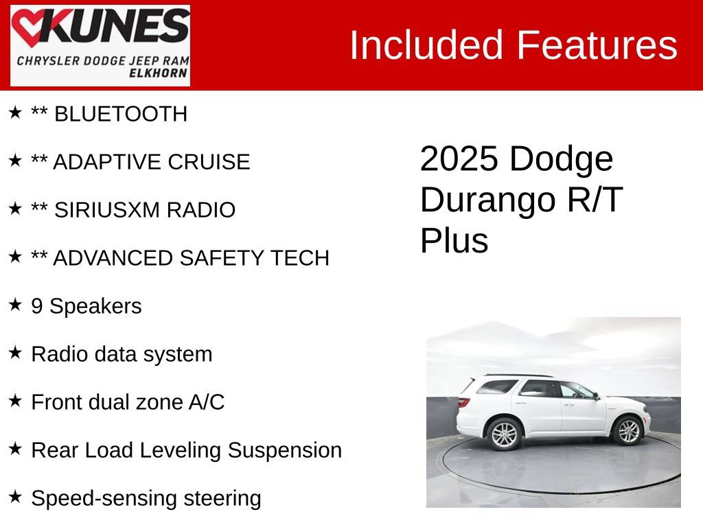 Used 2025 Dodge Durango R/T AWD/4WD image 3