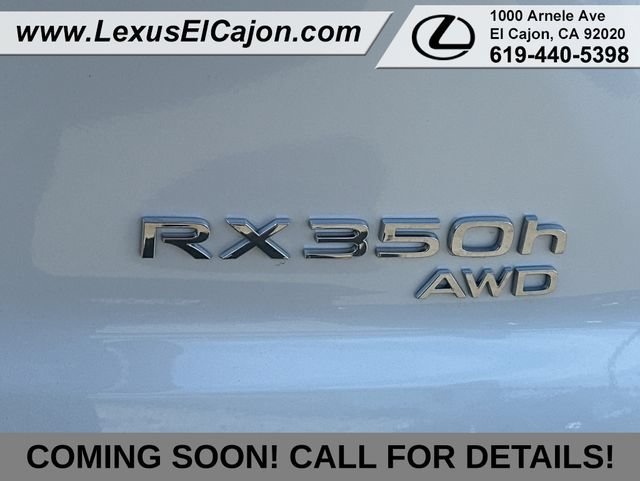 Certified 2026 Lexus RX 350h w/ Convenience Package AWD/4WD image 23