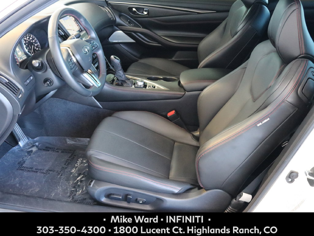 Used 2022 INFINITI Q60 Red Sport 400 w/ Carbon Fiber Package AWD/4WD image 6