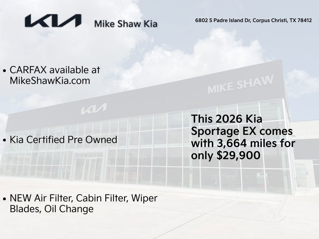 Certified 2026 Kia Sportage EX FWD image 3