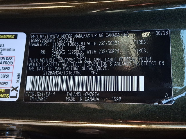 New 2026 Lexus RX 350 Premium w/ Accessory Package (2T) AWD/4WD image 15