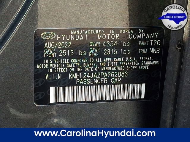 Certified 2023 Hyundai Sonata SE w/ Cargo Package image 26