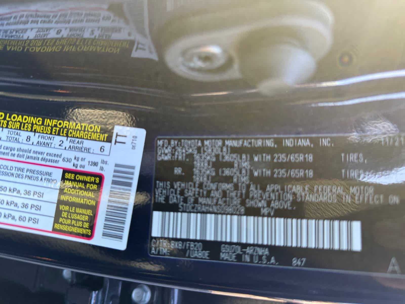 Used 2022 Toyota Highlander L FWD image 25