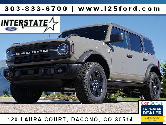 New 2025 Ford Bronco Big Bend w/ Black Diamond Package
