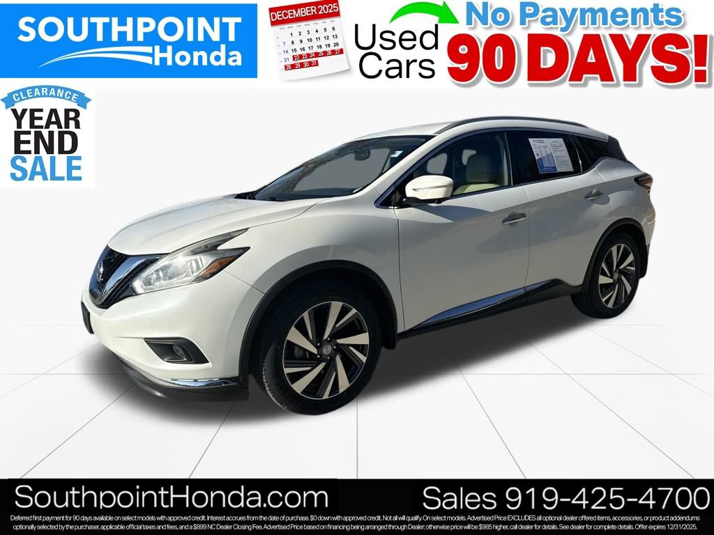Used 2015 Nissan Murano Platinum w/ Cargo Package image 3