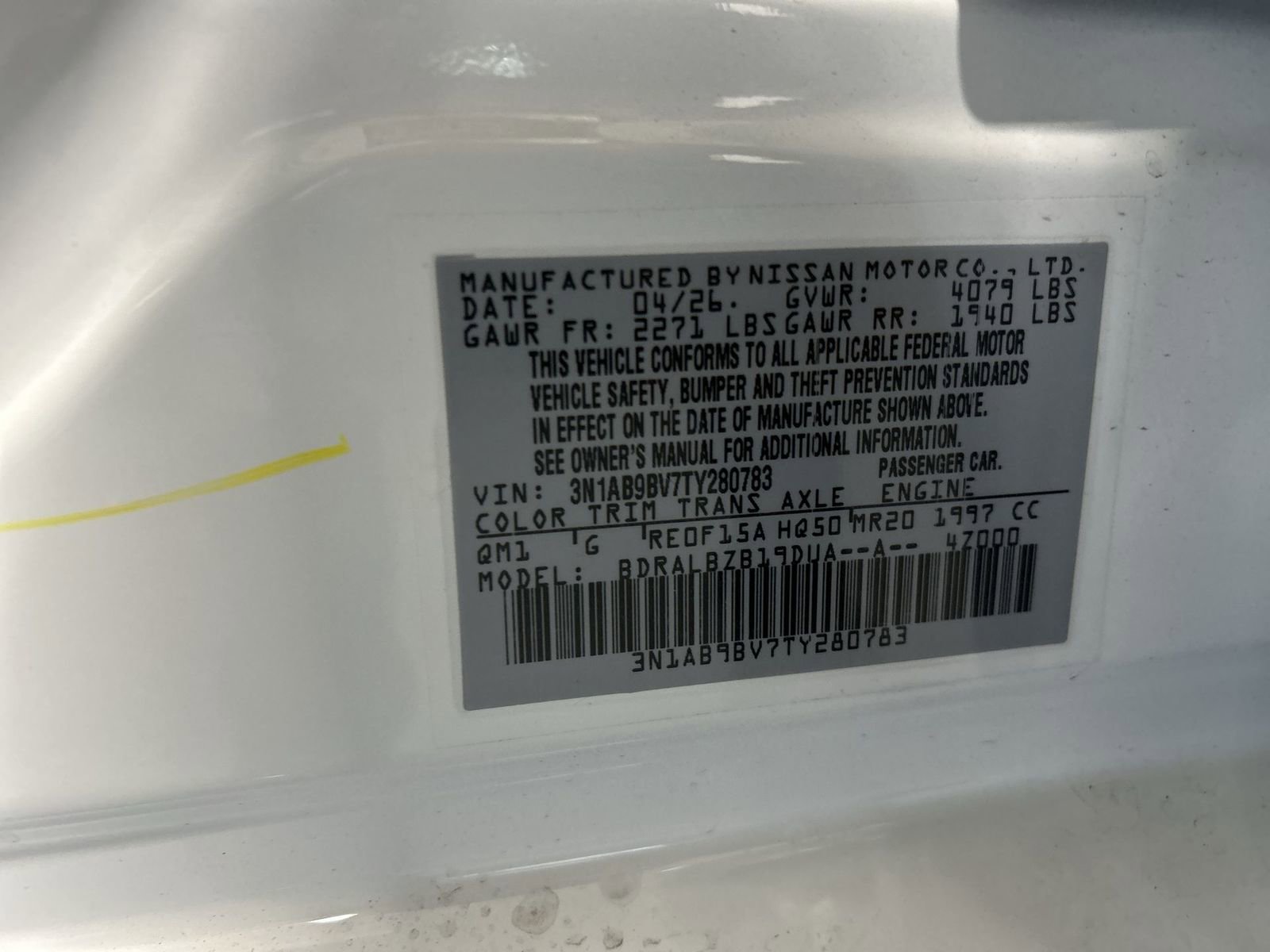 New 2026 Nissan Sentra S w/ S Cold Weather Package FWD image 41