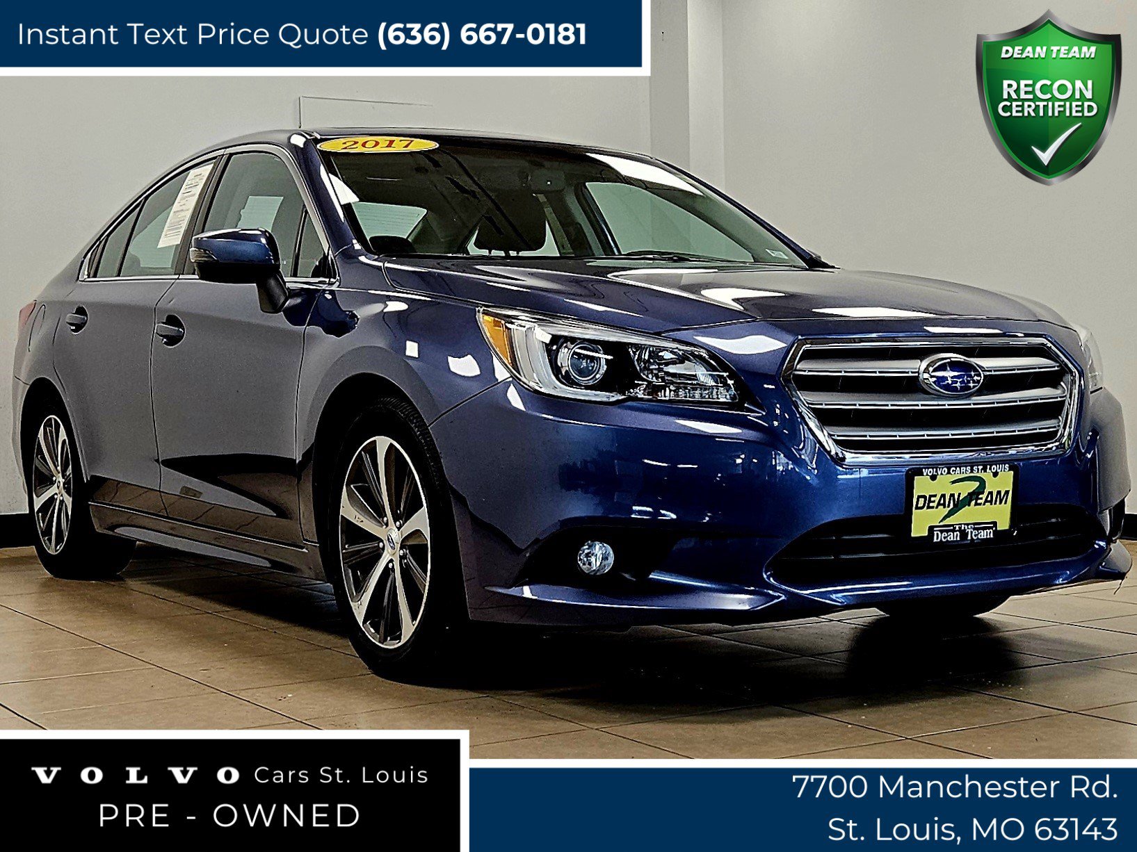 Used 2017 Subaru Legacy 3.6R Limited