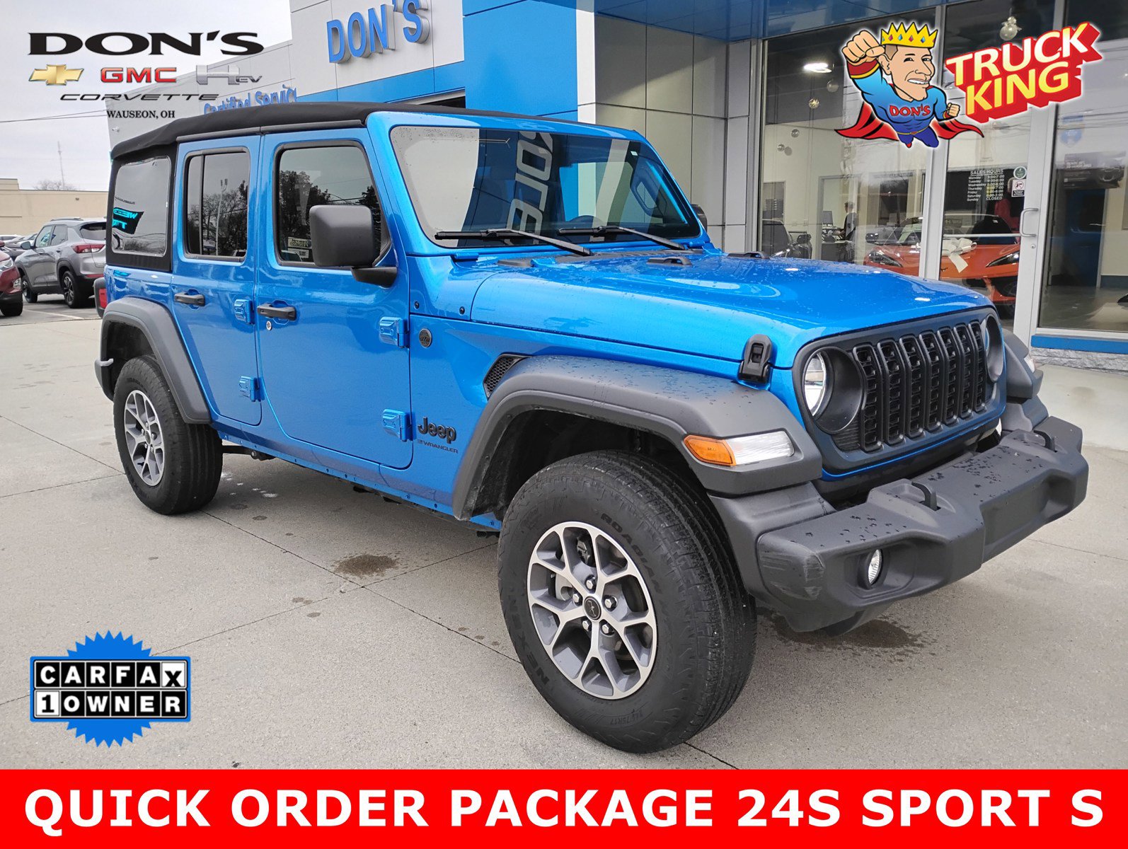 Used 2024 Jeep Wrangler Sport S image 1