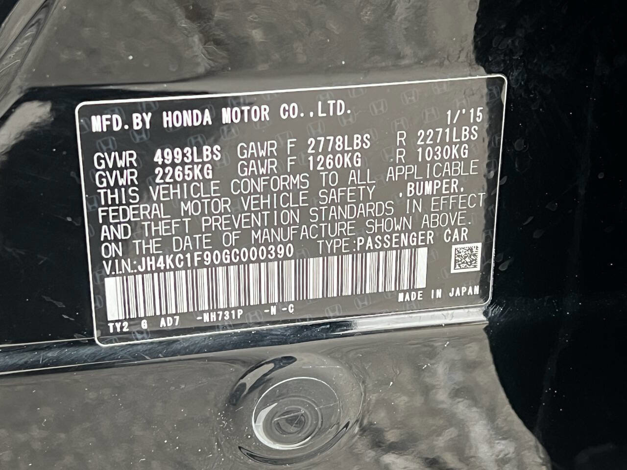 Used 2016 Acura RLX w/ Advance Package image 37