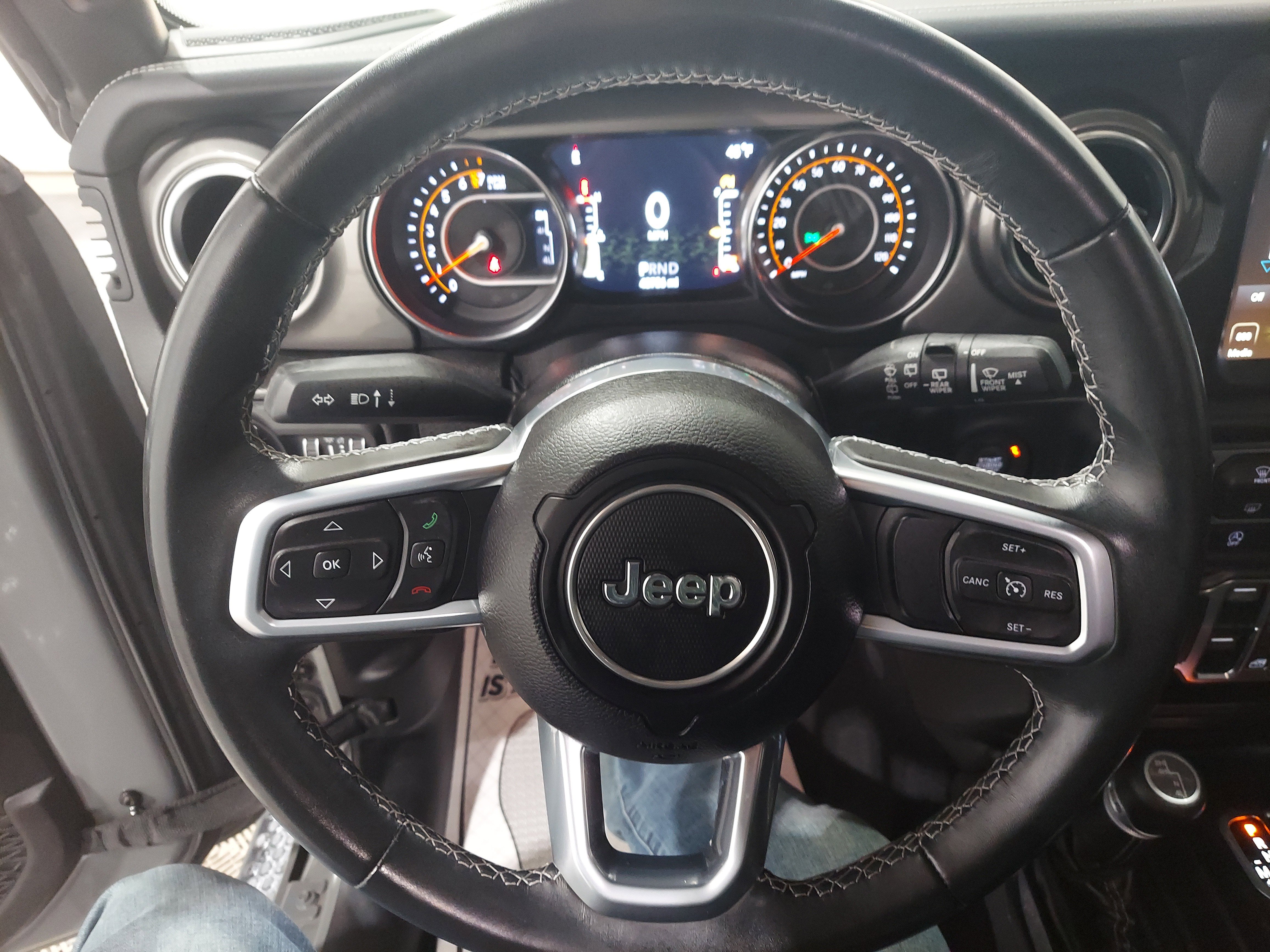 Used 2021 Jeep Wrangler Unlimited Sahara w/ Uconnect 4C Nav & Sound Group AWD/4WD image 10