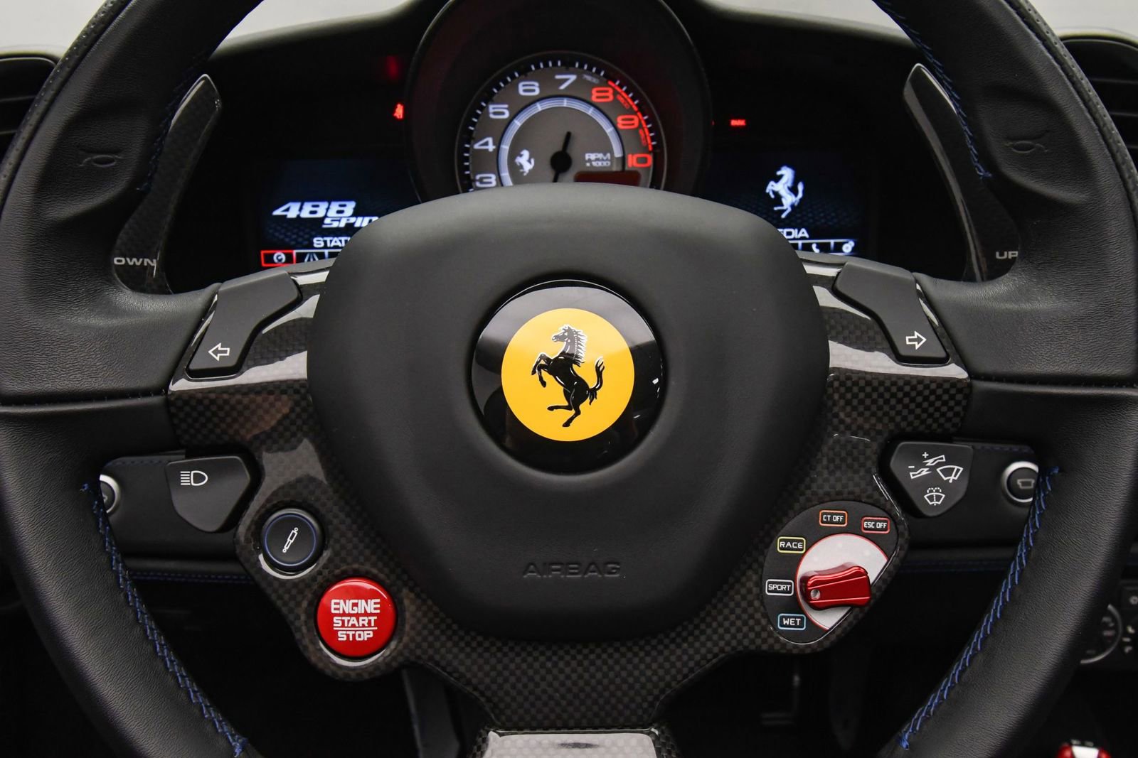 Used 2018 Ferrari 488 Spider Blu Corsa image 40