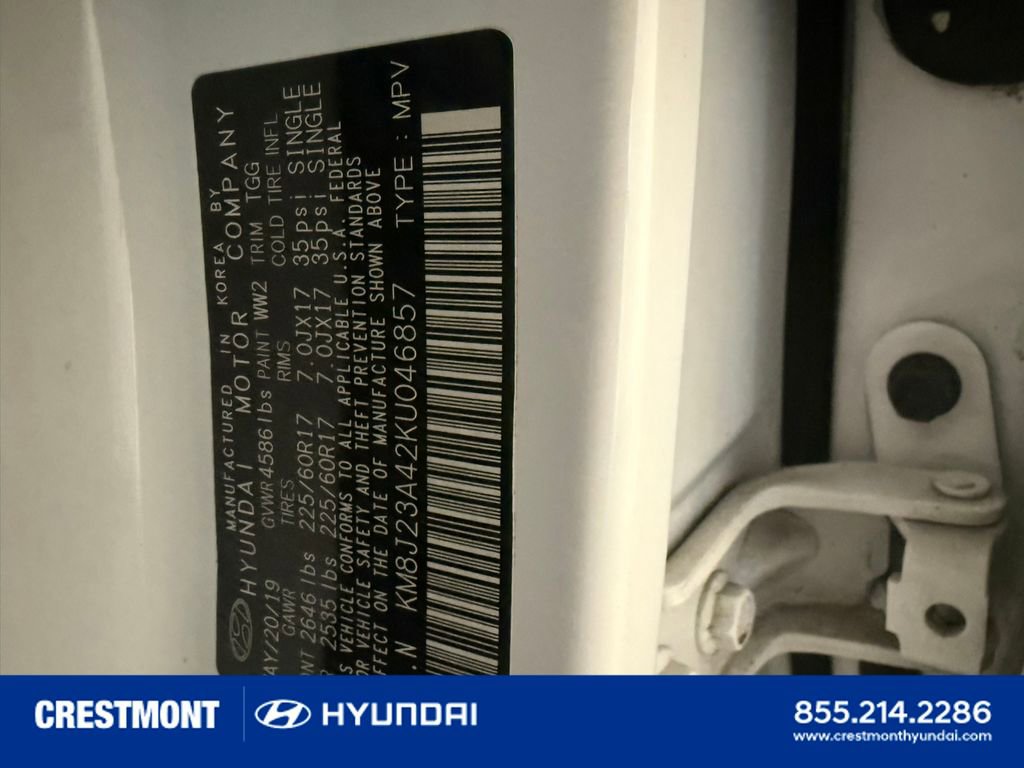 Used 2019 Hyundai Tucson SE w/ Cargo Package FWD image 41