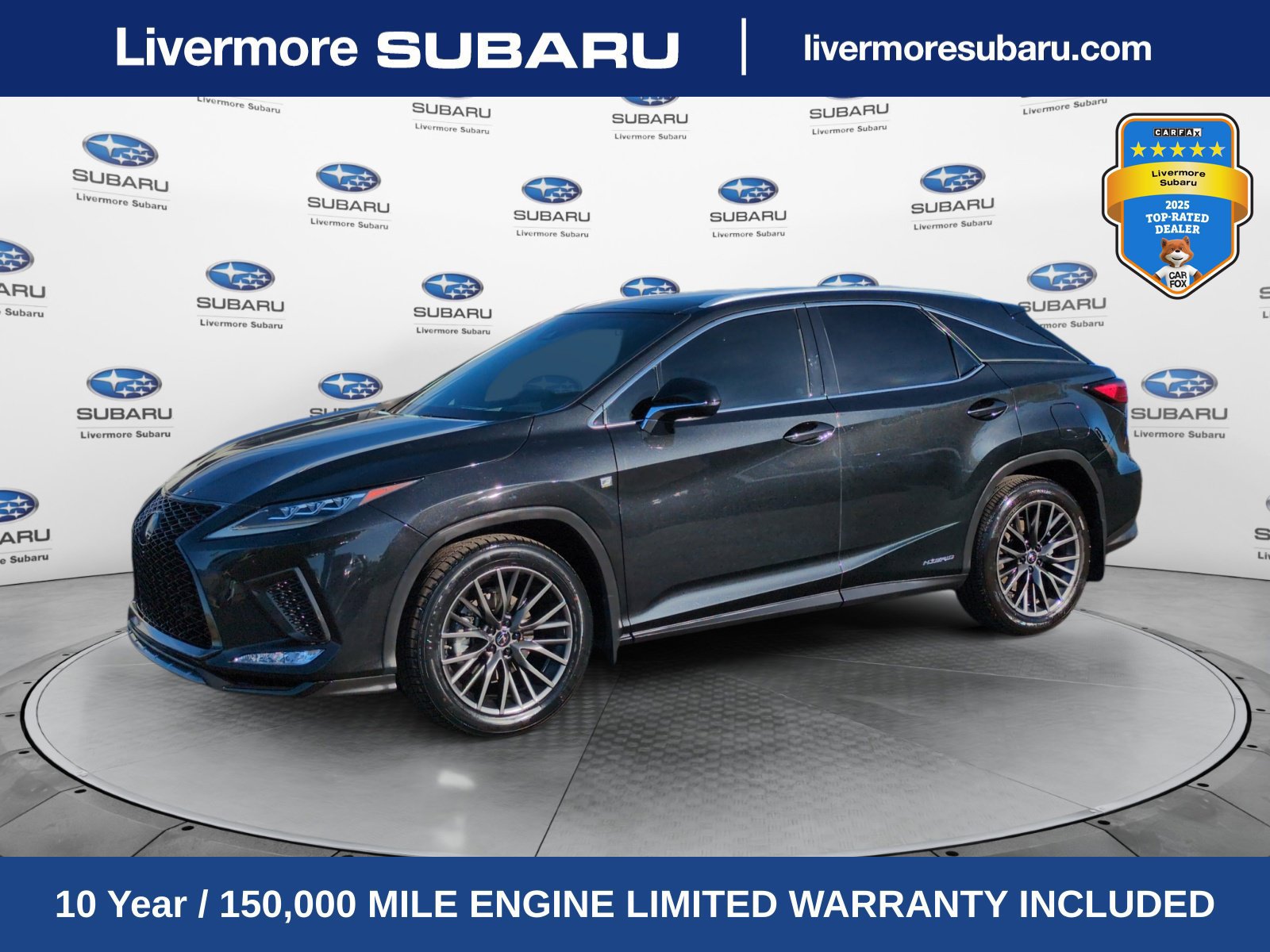 Used 2021 Lexus RX 450h F Sport w/ Cold Weather Package (CT)