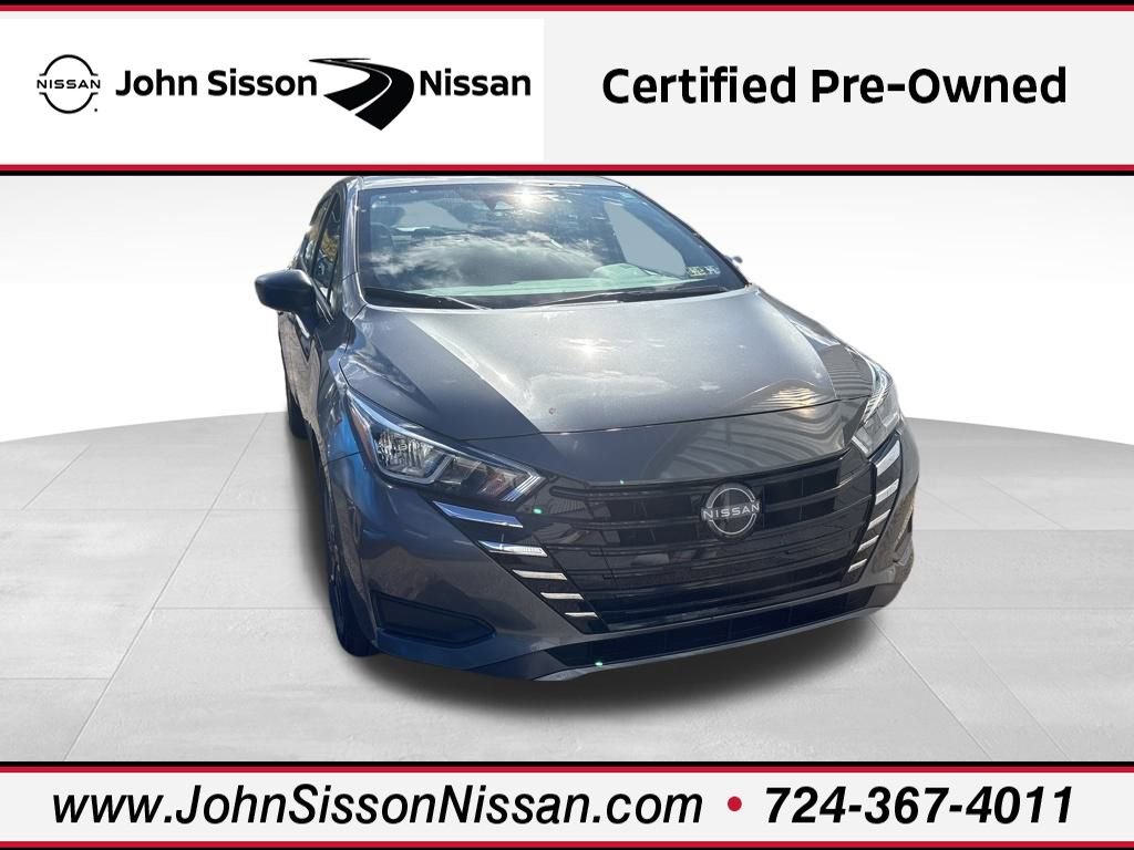 Certified 2024 Nissan Versa S w/ S Plus Package