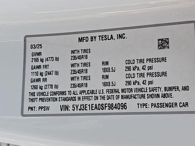 Used 2025 Tesla Model 3 Long Range image 34