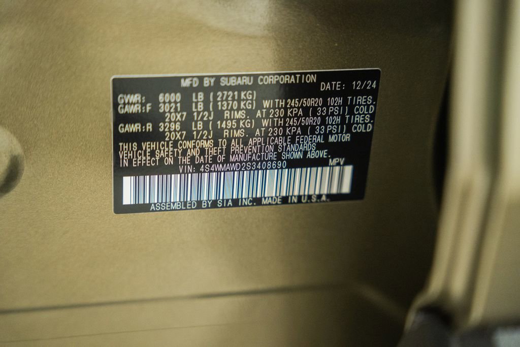 Used 2025 Subaru Ascent Bronze Edition AWD/4WD image 44
