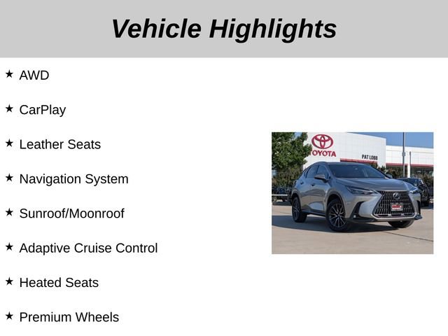 Used 2024 Lexus NX 350h AWD w/ Vision Package image 5