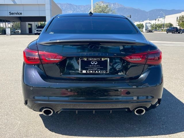 Certified 2023 INFINITI Q50 Red Sport 400 w/ Black Opal Edition RWD image 8
