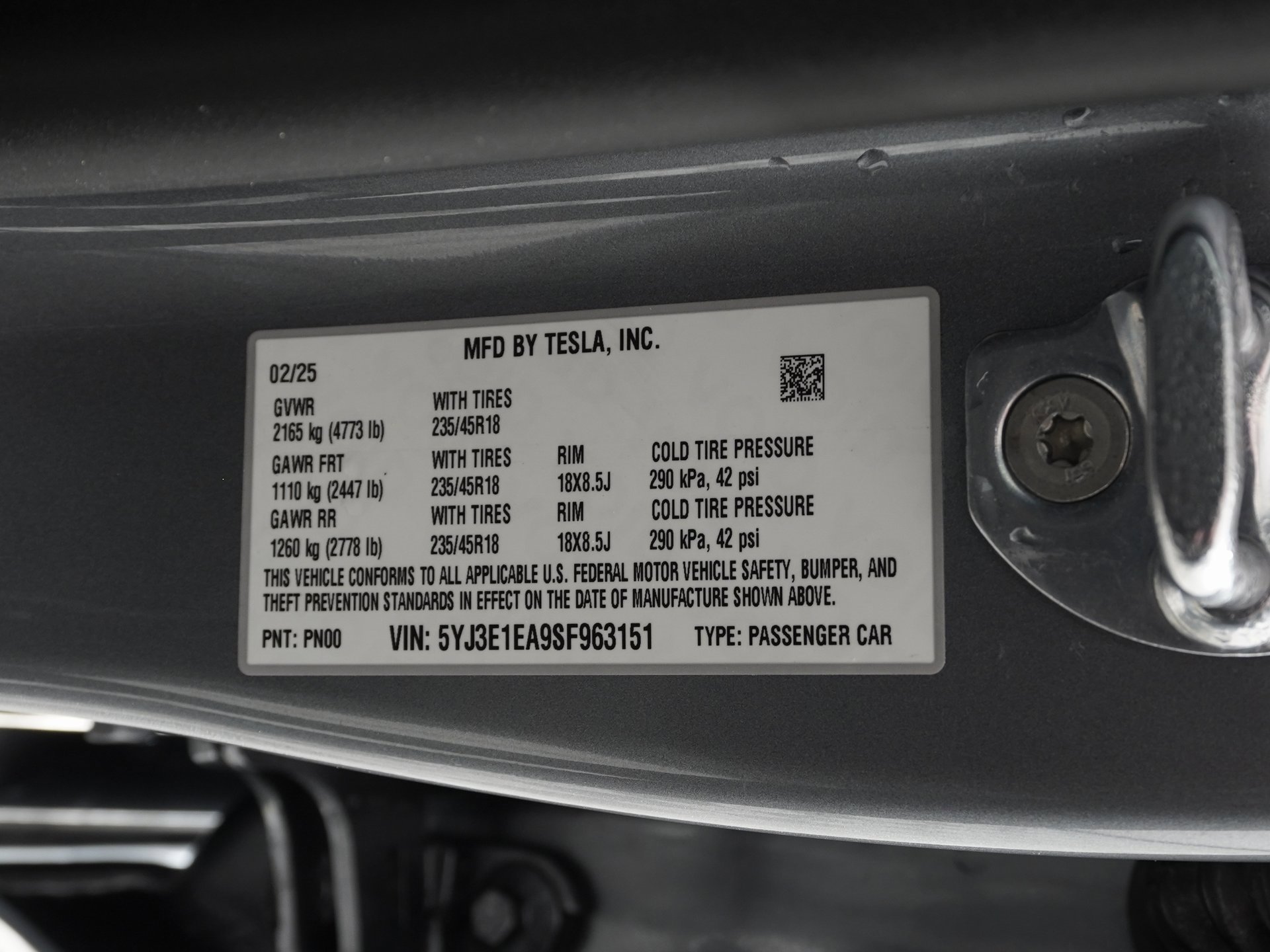 Used 2025 Tesla Model 3 Long Range image 43