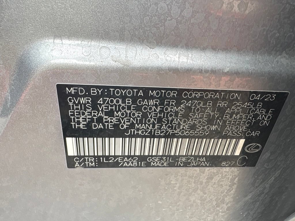 Certified 2023 Lexus IS 350 F Sport w/ Navigation Package RWD image 21