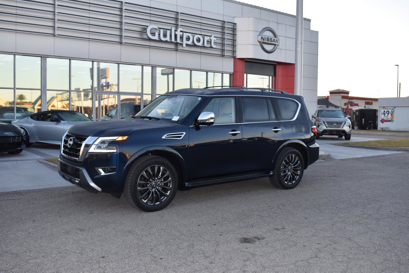 Certified 2024 Nissan Armada Platinum w/ Captain's Chairs Package image 2