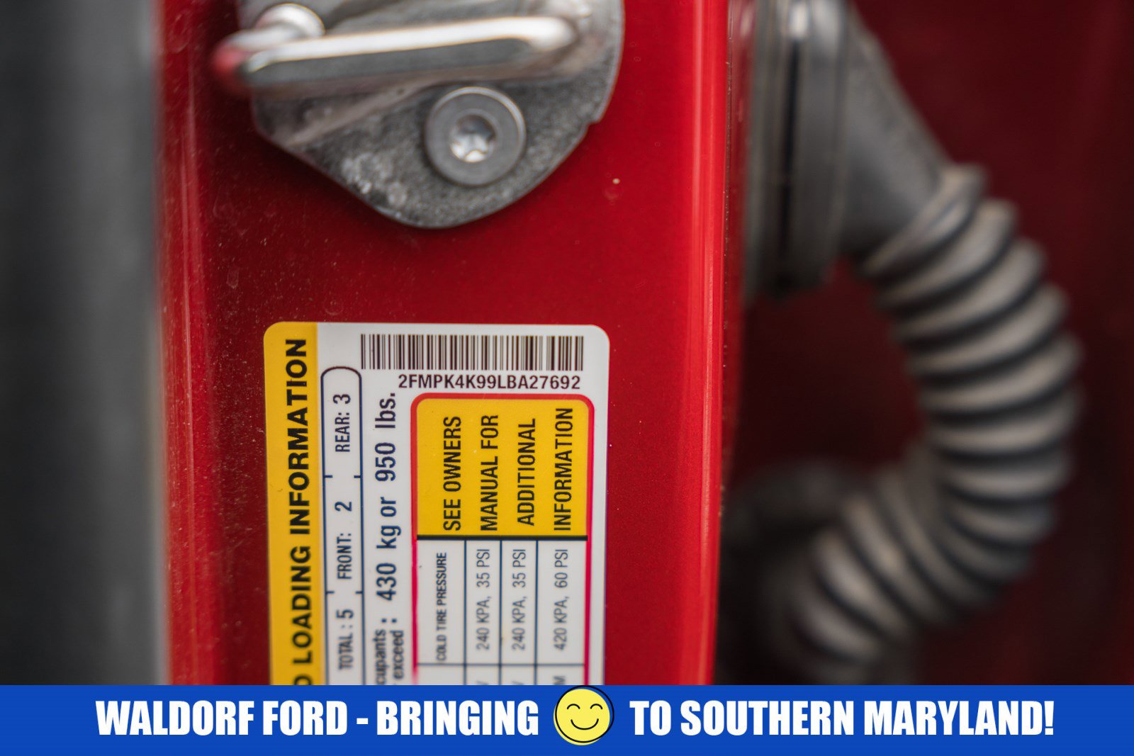 Certified 2020 Ford Edge Titanium w/ Cargo Accessory Package image 44