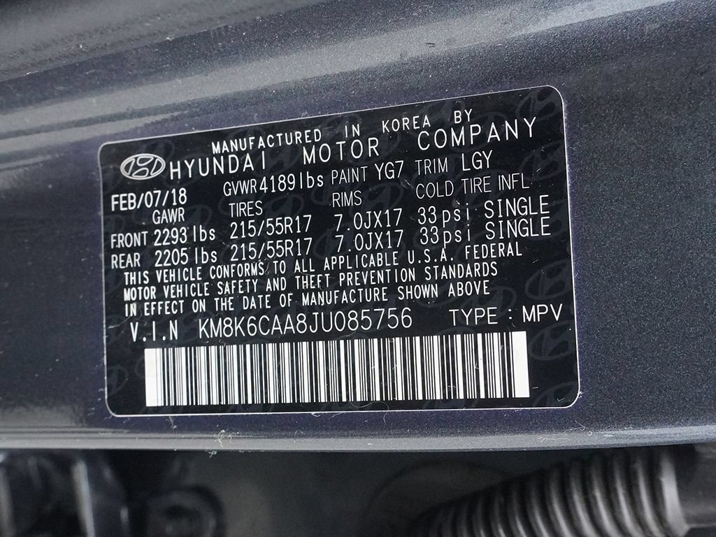 Used 2018 Hyundai Kona SEL w/ SEL Tech Package 02 AWD/4WD image 52