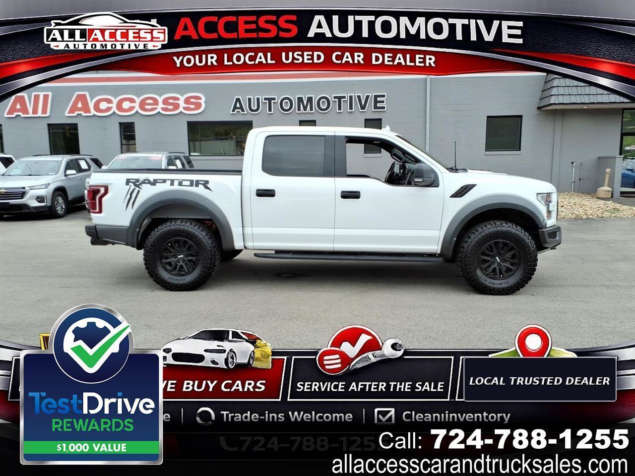 Used 2019 Ford F150 Raptor w/ Equipment Group 801A Mid AWD/4WD image 1