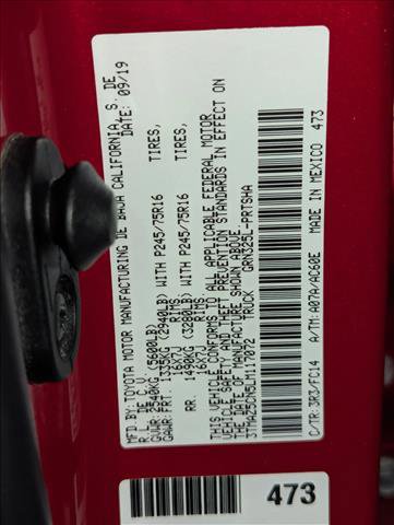 Certified 2020 Toyota Tacoma SR5 image 21