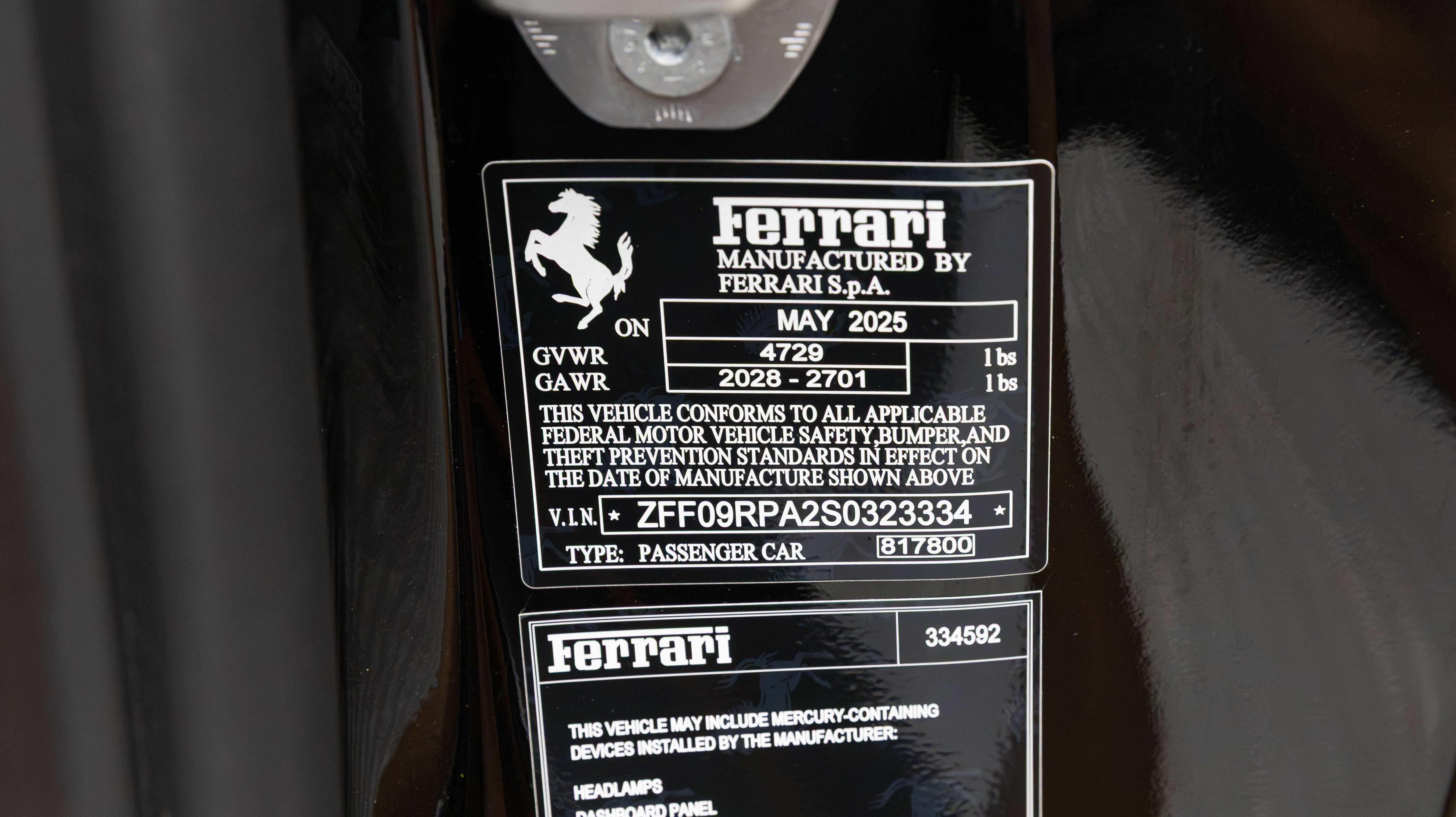 Certified 2025 Ferrari Roma Spider RWD image 13