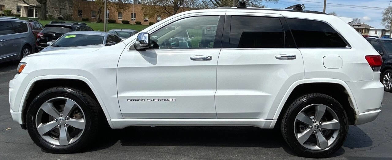 Used 2014 Jeep Grand Cherokee Overland w/ Advanced Technology Group AWD/4WD image 7