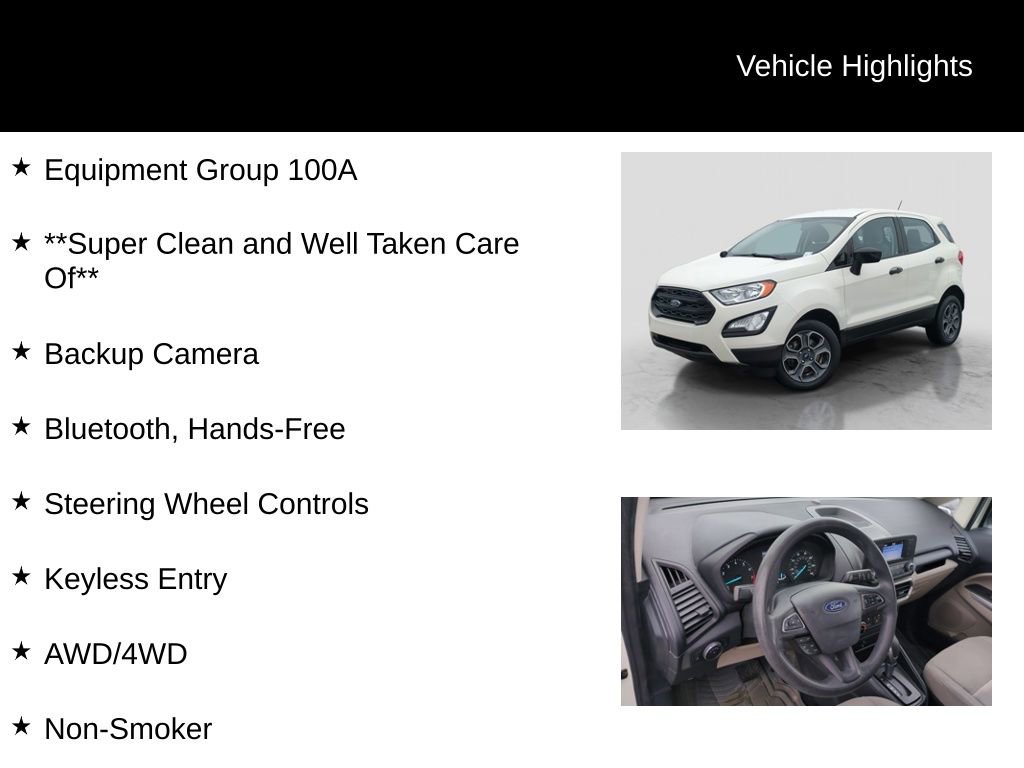 Used 2021 Ford EcoSport S image 6