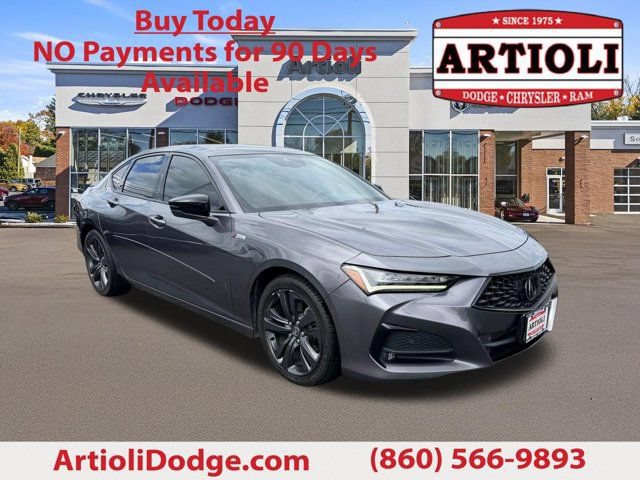 Used 2022 Acura TLX w/ A-SPEC Package AWD/4WD image 1