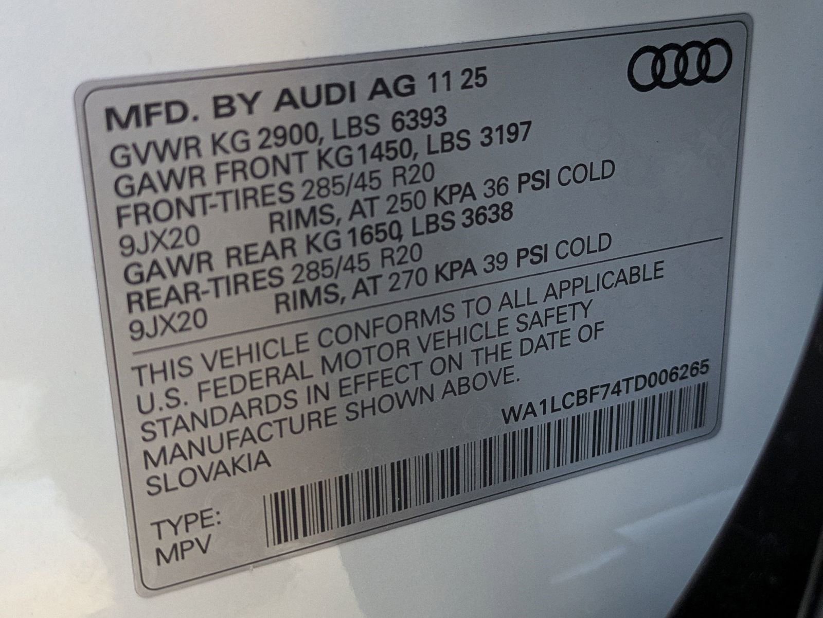New 2026 Audi Q7 2.0T Premium Plus image 17