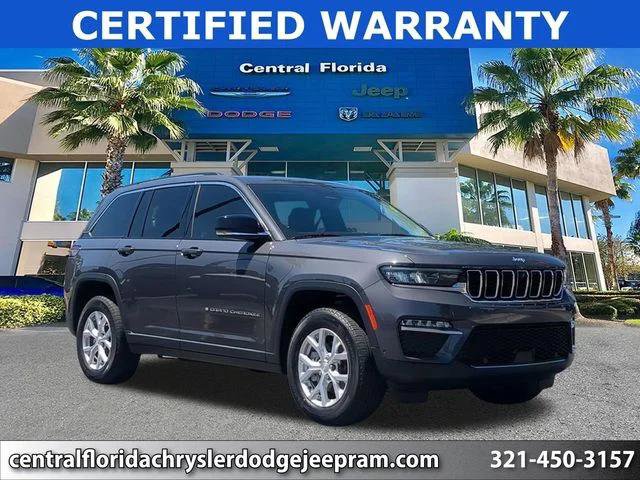 Certified 2023 Jeep Grand Cherokee Limited w/ Luxury Tech Group II