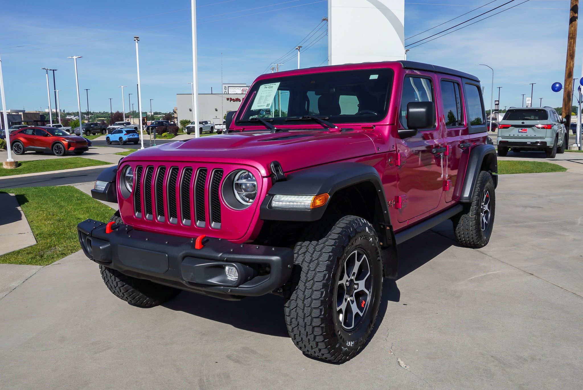 Used 2021 Jeep Wrangler Unlimited Rubicon w/ Steel Bumper Group AWD/4WD image 4