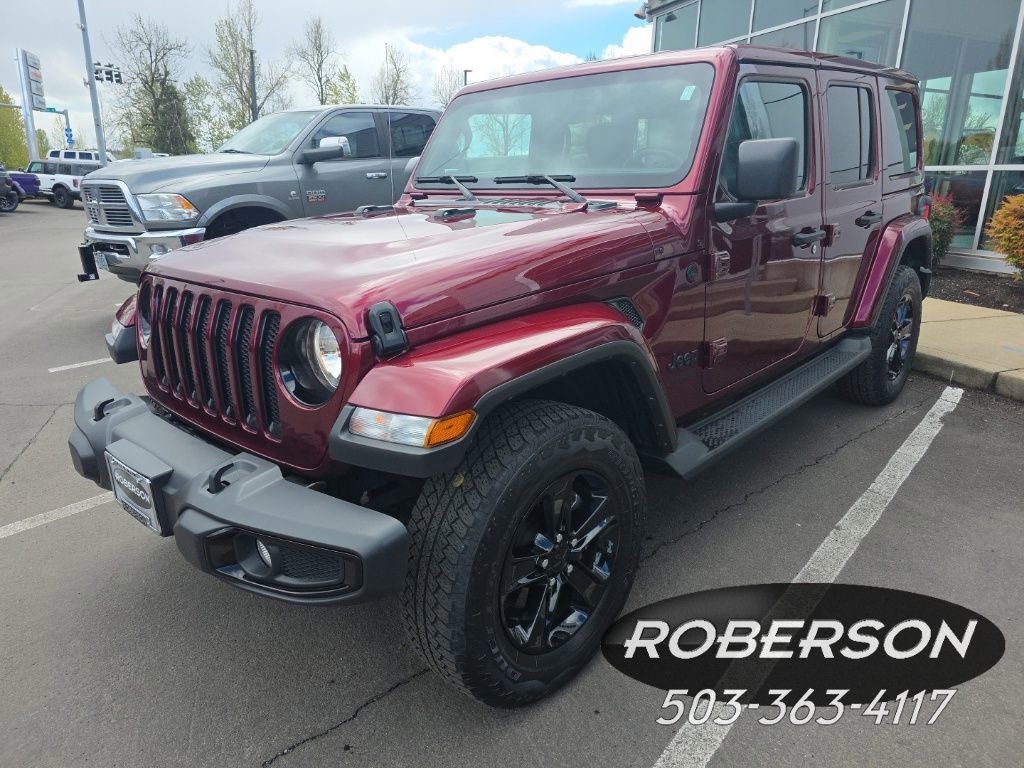 Certified 2022 Jeep Wrangler Unlimited Sahara