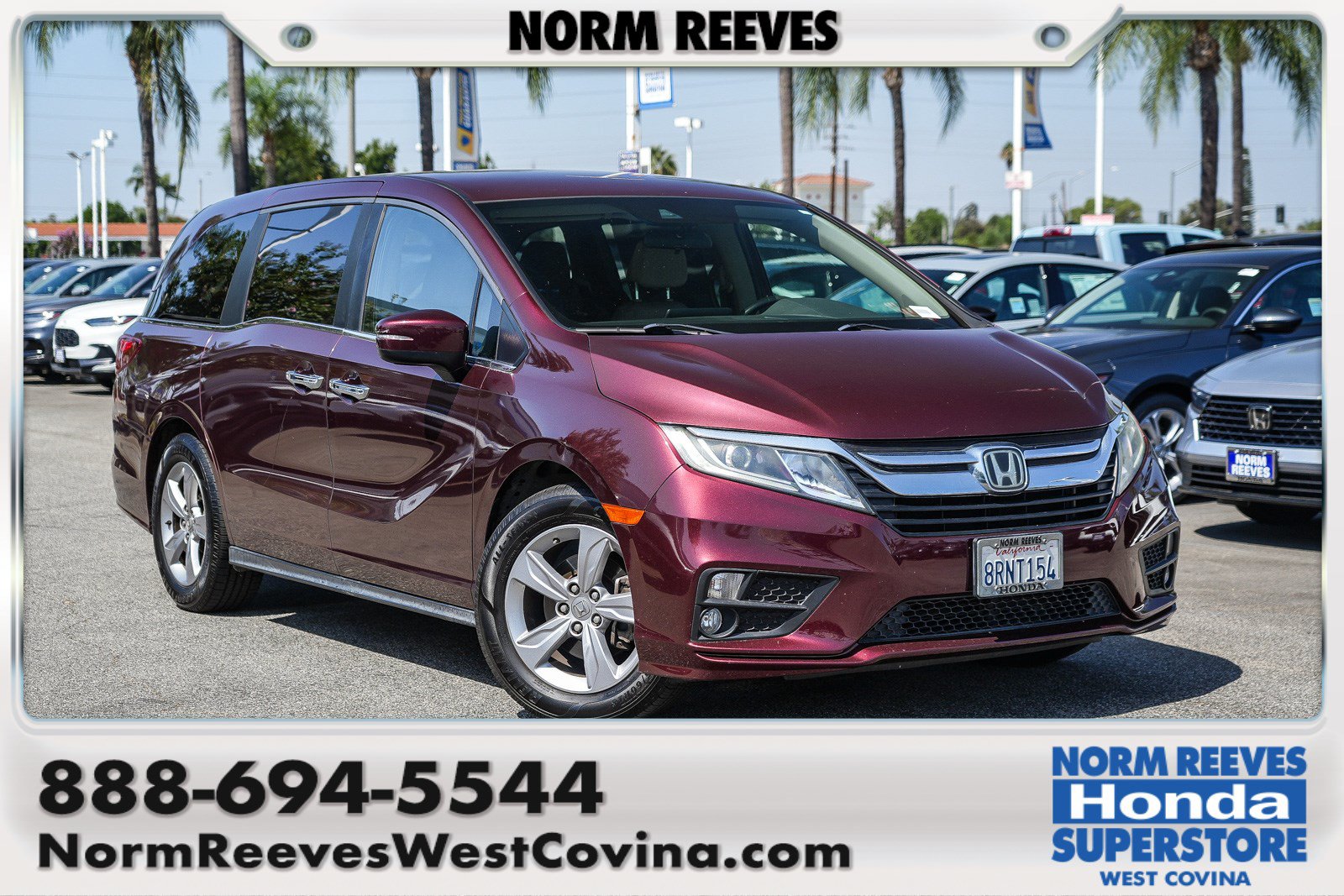 Used 2019 Honda Odyssey EX