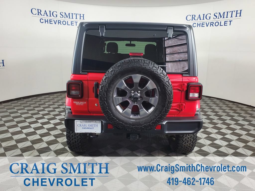 Used 2019 Jeep Wrangler Unlimited Sahara w/ Cold Weather Group AWD/4WD image 4