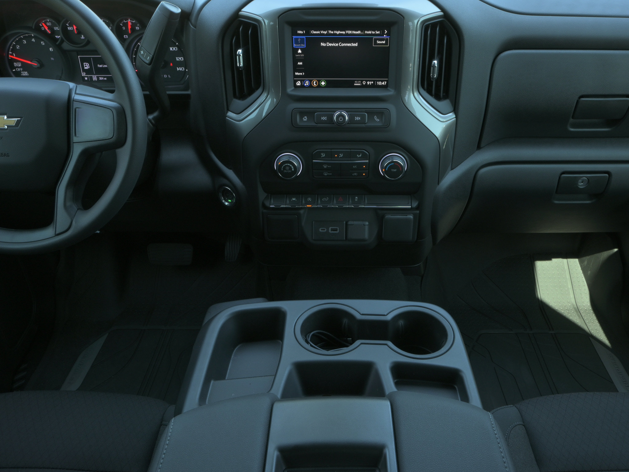 New 2026 Chevrolet Silverado 1500 Custom w/ Turbomax Blackout Package AWD/4WD image 12