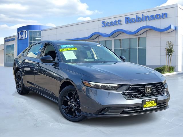 Certified 2025 Honda Accord SE