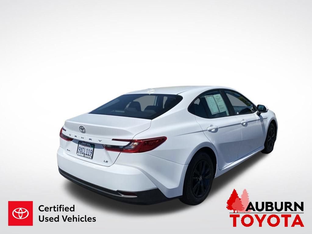 Certified 2026 Toyota Camry LE FWD image 8