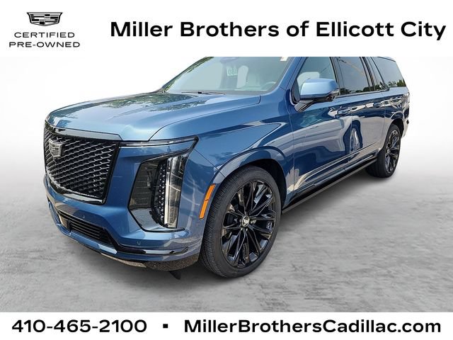 Certified 2025 Cadillac Escalade ESV Sport Platinum w/ LPO, ONYX Package